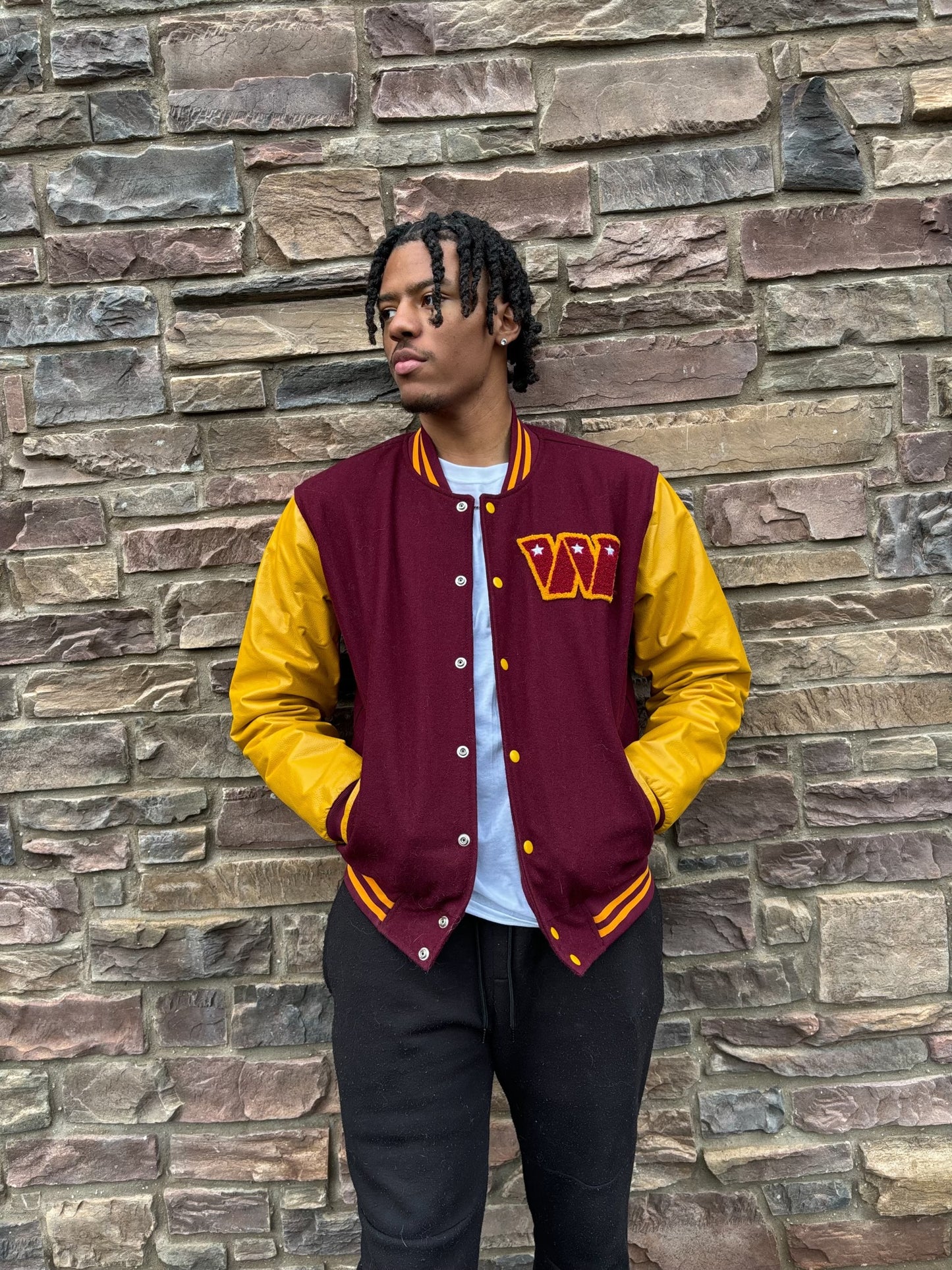 Washington Commanders Varsity Jacket