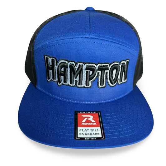 Hampton Blue 2 Tone SnapBack w/ 3D Puff