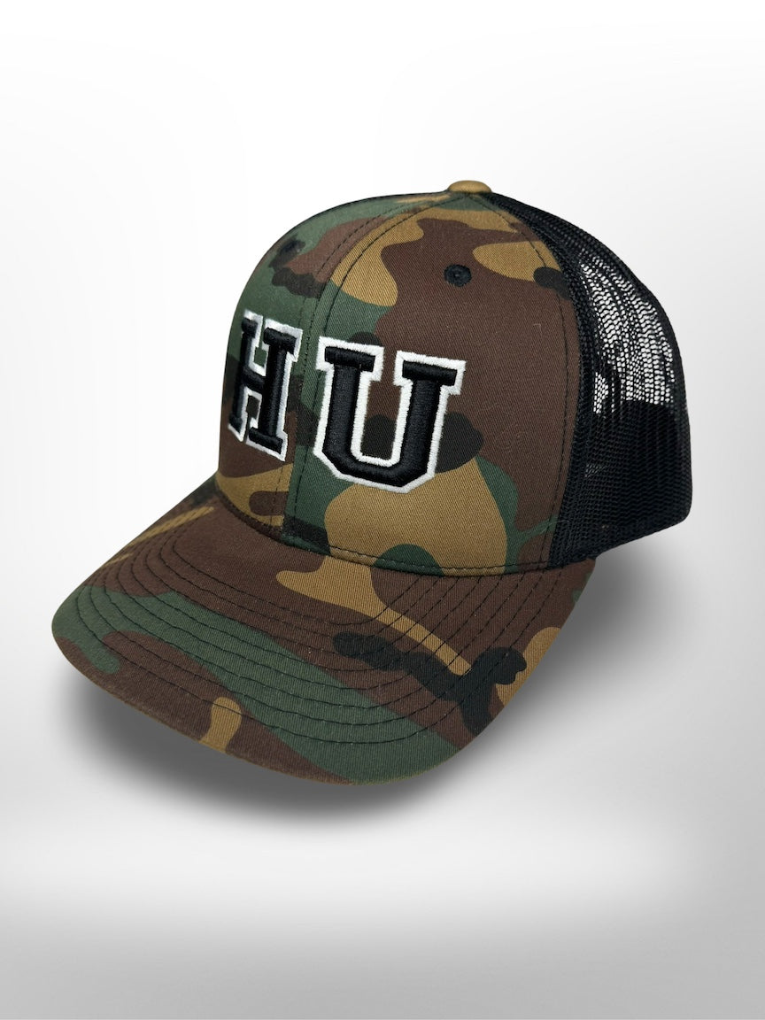 Hampton HU Camo Hat w/ 3D Puff