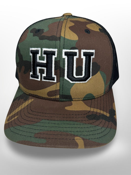 Hampton HU Camo Hat w/ 3D Puff