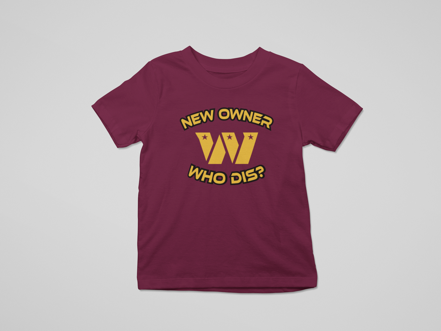 Washington Commanders New Owner Who Dis T-shirt