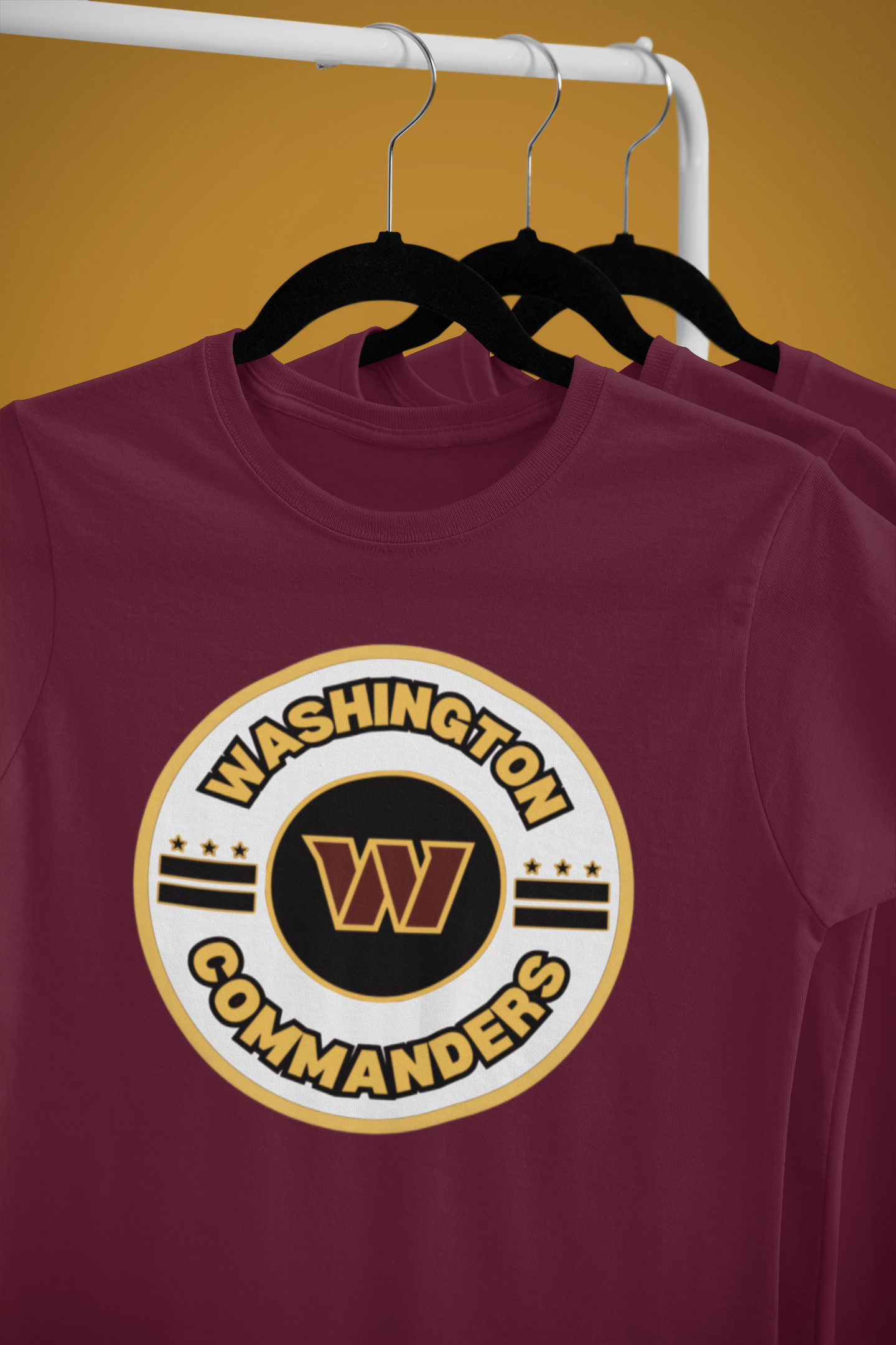 Washington Commanders Medallion Fitted T-Shirt