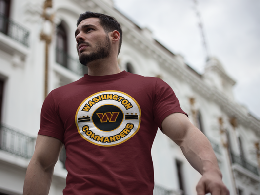 Washington Commanders Medallion Fitted T-Shirt